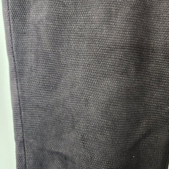 Helmut Lang Lamb Leather Legging Pants Womens 4 Purple Stretch‎ Pull On Ankle - Picture 8 of 8